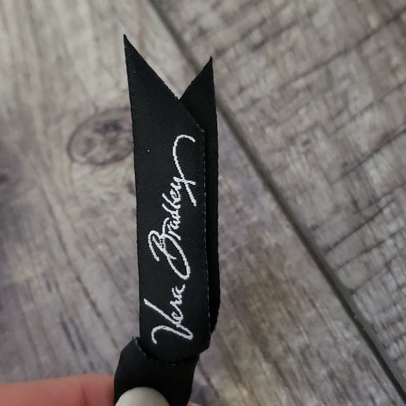 Vera Bradley Zip around wallet Baroque black yellow white floral - Picture 12 of 12